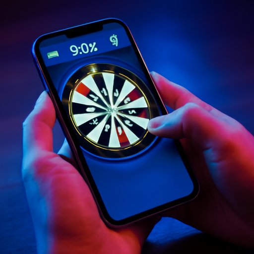 bdt333 darts board on phone display